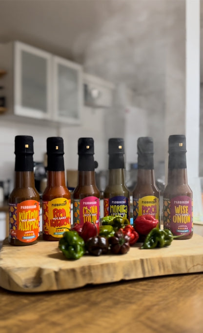 🌶 Probierpaket - Teste alle unsere Saucen!